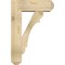 Ekena Millwork Olympic Craftsman Rough Sawn Bracket w/ Offset Brace, Douglas Fir, 8"W x 24"D x 36"H BKT0806X24X36OLY04RDF - alternate 4